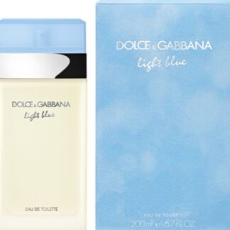 DOLCE & GABBANA – LIGHT BLUE – EAU DE TOILETTE – 200 ML - DONNA