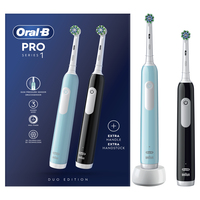 Oral B Pro 1 DUO spazzolino elettrico rotante oscillante Adulto
